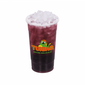 Trà Việt Quất Thạch Dừa Size L